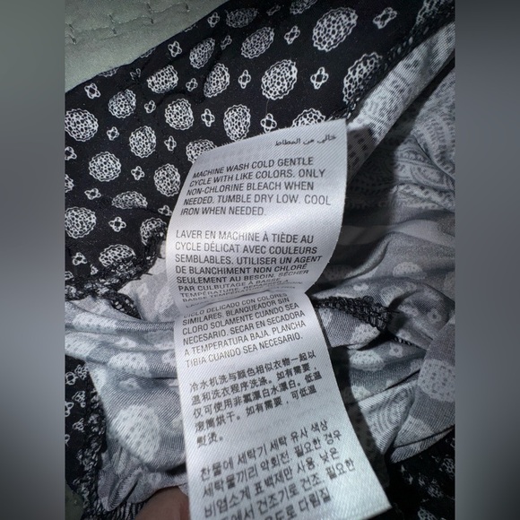 INC brand tie up waist flowy airy pants. Soft! Size PXL. GUC. - Picture 8 of 9